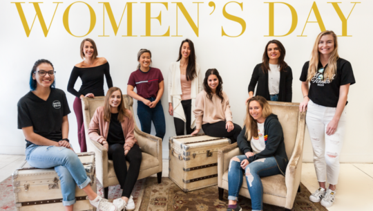 International women's day, Sidebench Group Photo