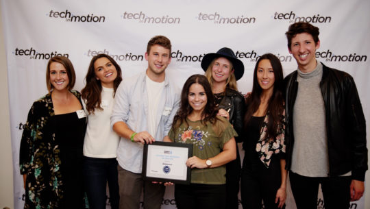 Tech in Motion Awards Team Photo